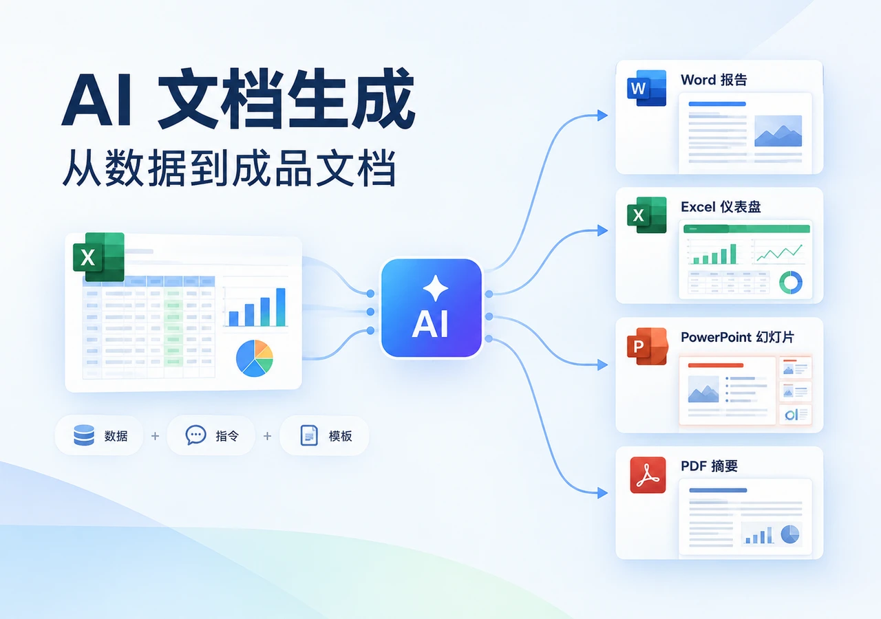 AI 文档生成:从数据到成品文档
