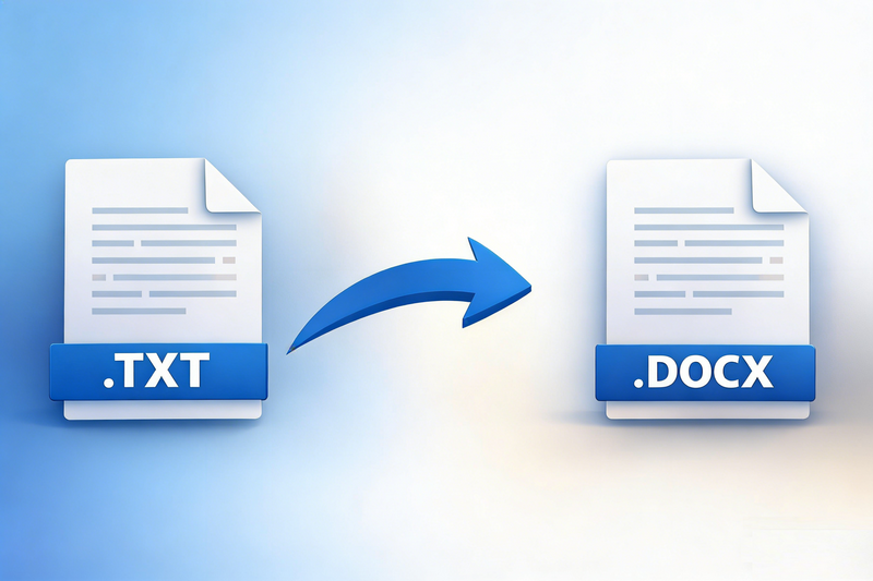 将 TXT 文本转换为 Word 文档:3 种免费实用方法