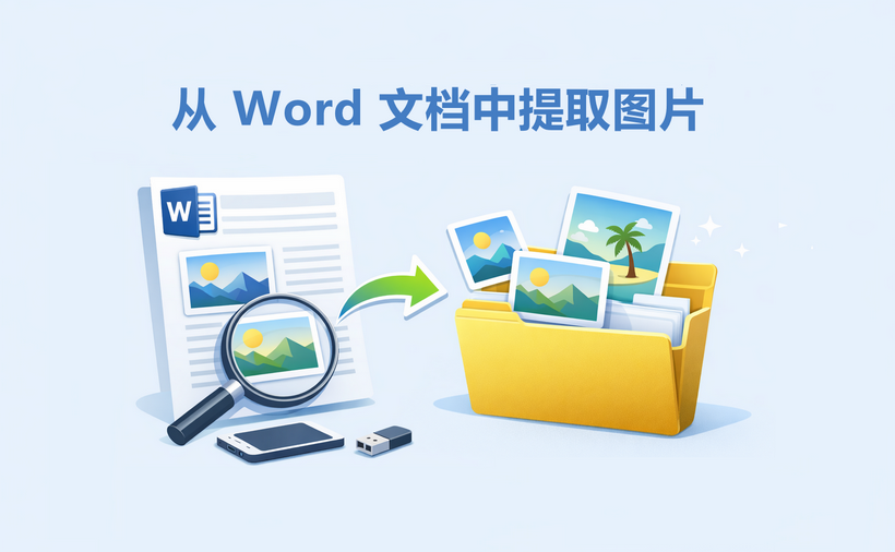 如何从 Word 文档中提取图片?分享五种免费高效方法