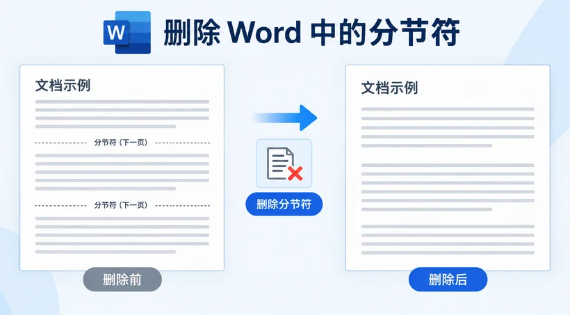 如何删除 Word 中的分节符(4 种简单方法)