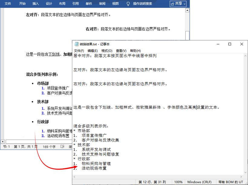 使用 Python 将 RTF 转换为 TXT 文件