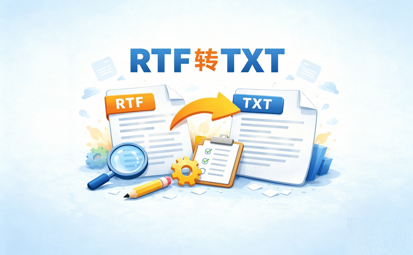 RTF 转 TXT:4 种免费方法将富文本转换为纯文本